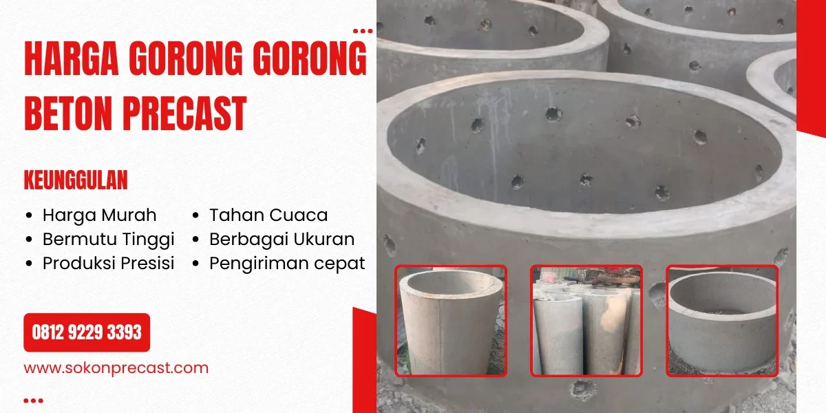 Harga Gorong Gorong Beton