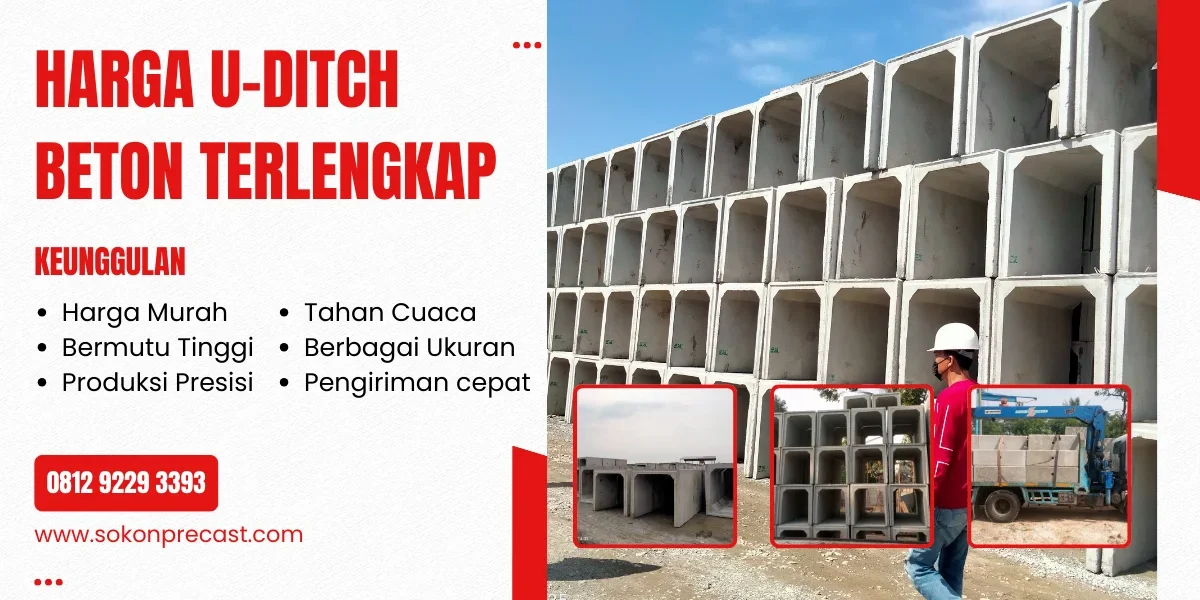 Harga Uditch Beton Terbaru & Terlengkap 2026