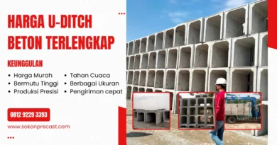 Harga Uditch Beton Terbaru & Terlengkap 2026