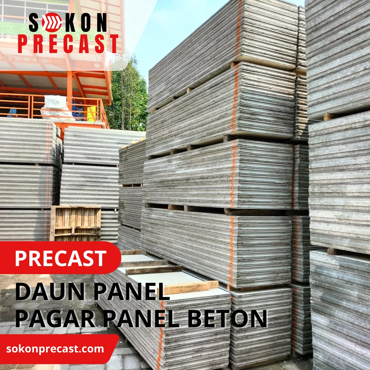 Harga Pagar Panel Beton Motif Jakarta