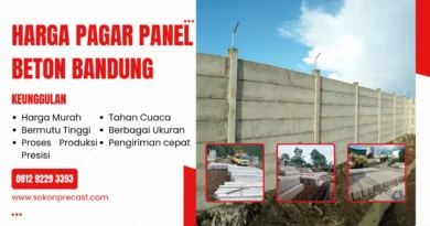 Jual Pagar Panel Beton Bandung