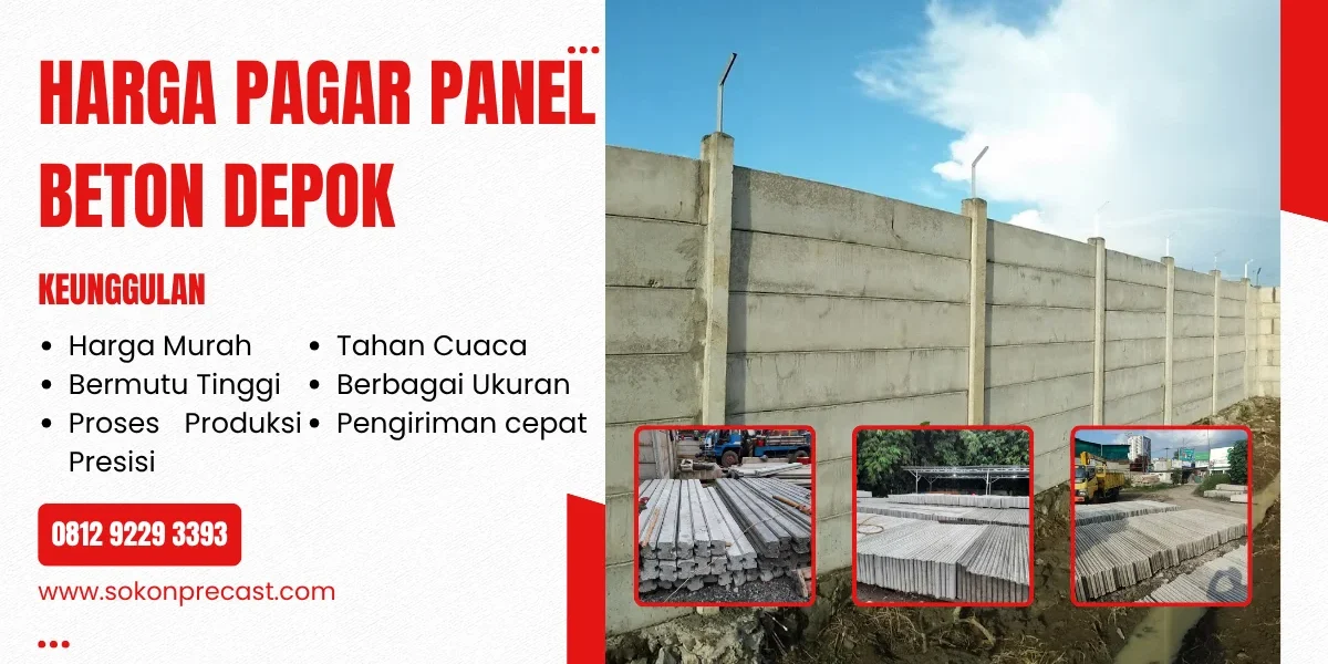 Jual Pagar Panel Beton Depok
