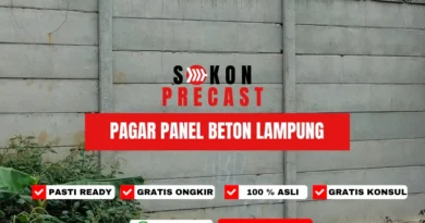 Jual Pagar Panel Beton Lampung