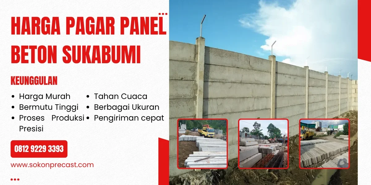 Jual Pagar Panel Beton Sukabumi