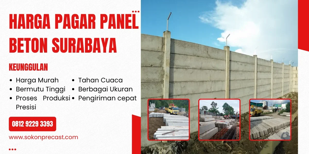 Jual Pagar Panel Beton Surabaya