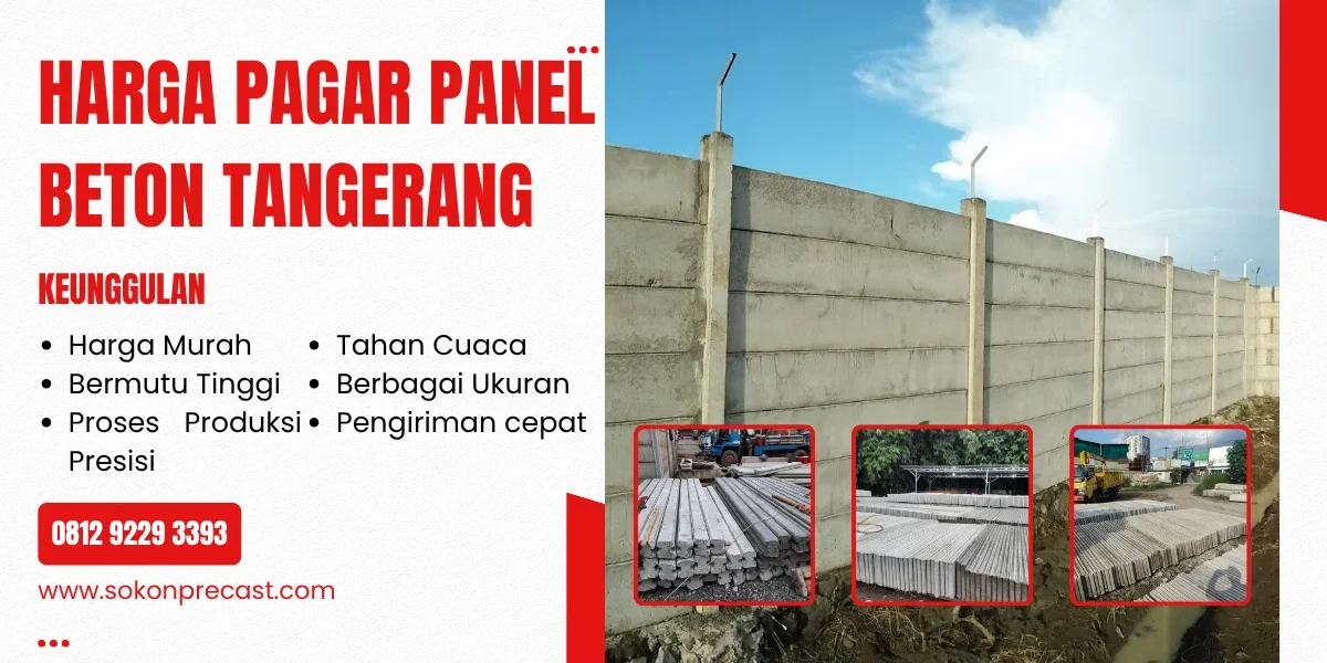 Jual Pagar Panel Beton Tangerang