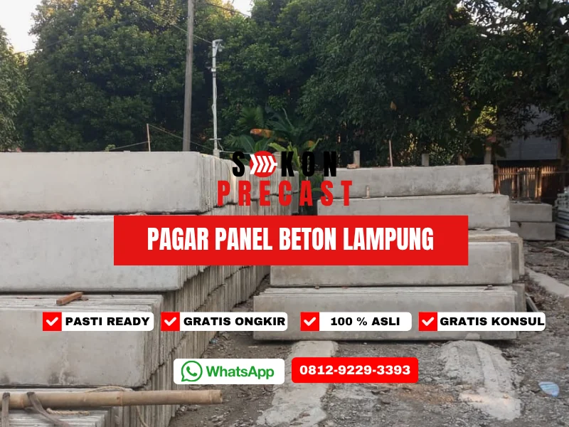 PAGAR PANEL BETON LAMPUNG