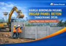 Harga Borongan Pasang Pagar Panel Beton Tangerang