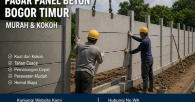 Pagar Panel Beton Bogor Timur