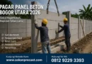 Pagar Panel Beton Bogor Utara