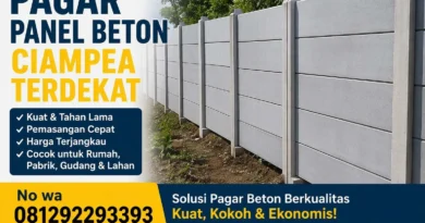Pagar Panel Beton Ciampea Terdekat