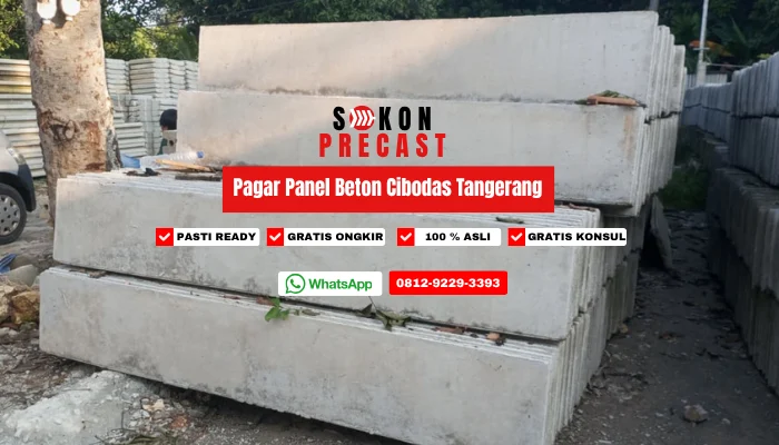 Pagar Panel Beton Cibodas Tangerang