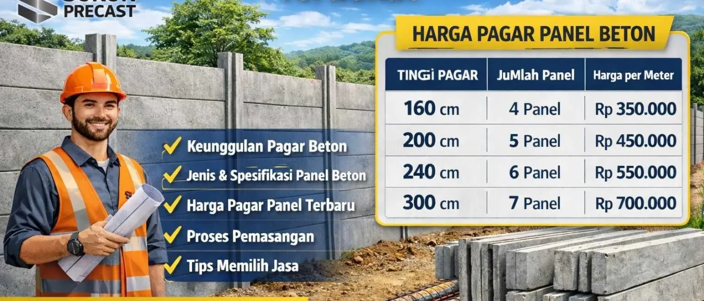 Pagar Panel Beton Cibungbulang Terdekat
