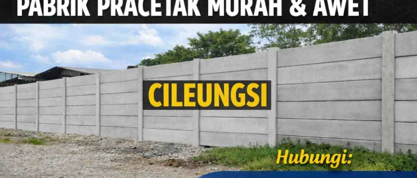 Pagar Panel Beton Cileungsi