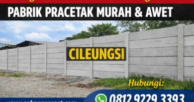 Pagar Panel Beton Cileungsi