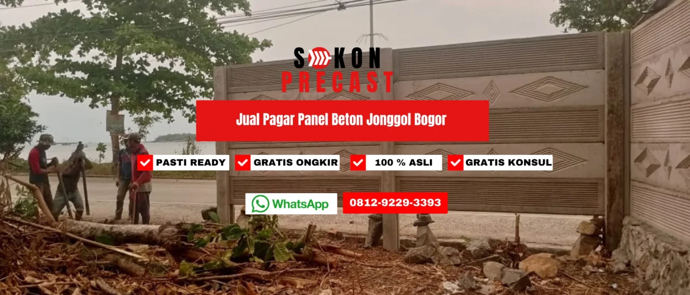 Pagar Panel Beton Jonggol