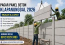 Pagar Panel Beton Klapanunggal