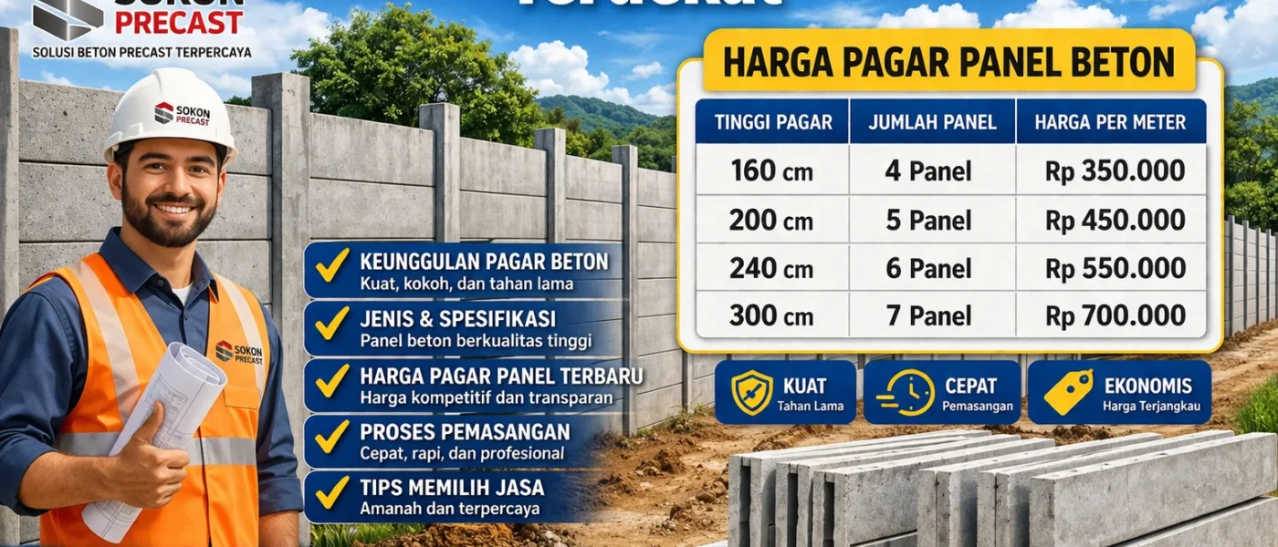 Pagar Panel Beton Leuwisadeng