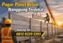 Pagar Panel Beton Nanggung Terdekat