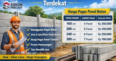 Pagar Panel Beton Pamijahan Terdekat