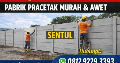 Pagar Panel Beton Sentul
