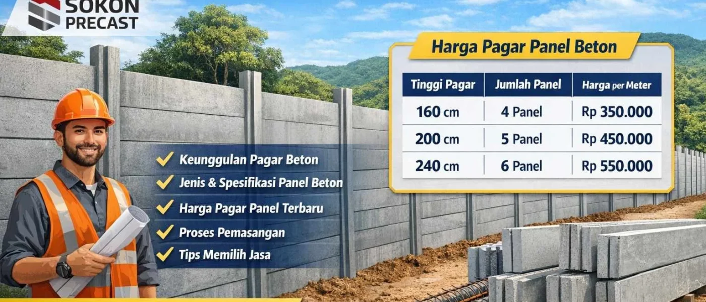 pagar panel beton Leuwiliang terdekat